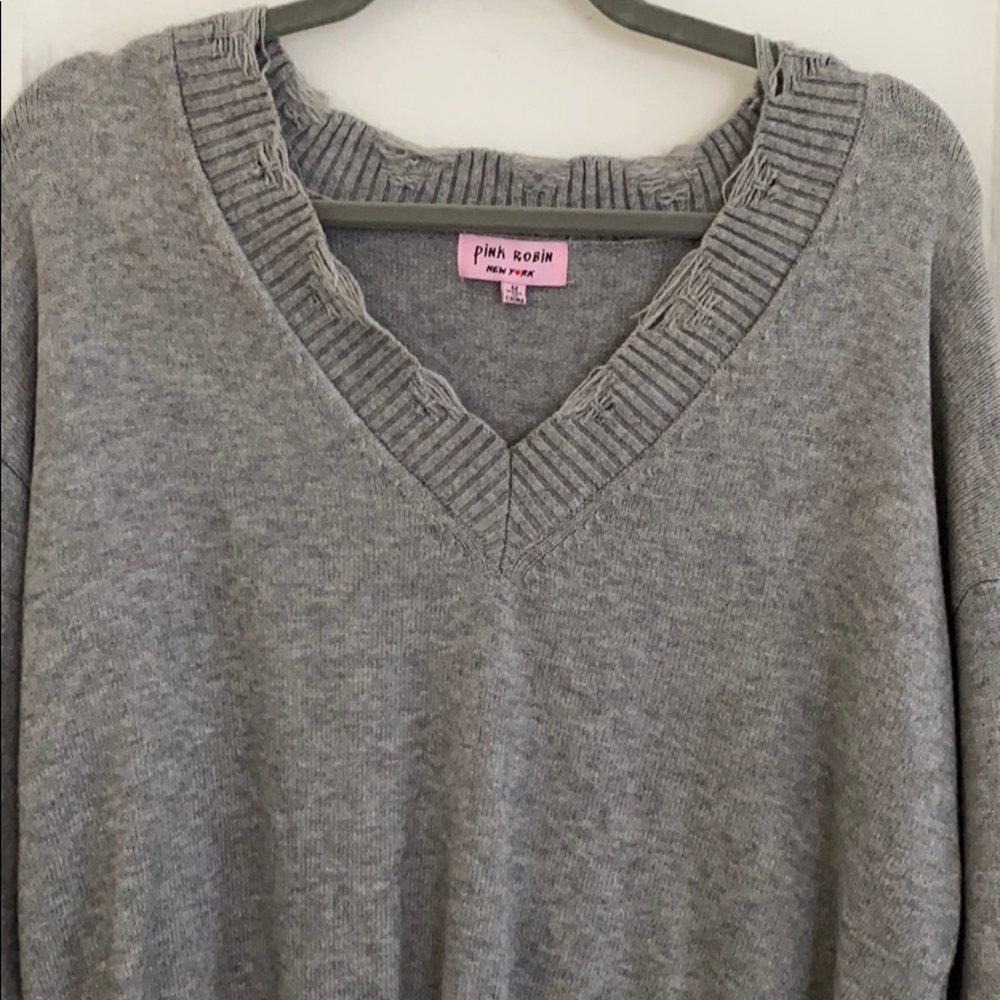 Distressed Sweater - Picture 2 of 4